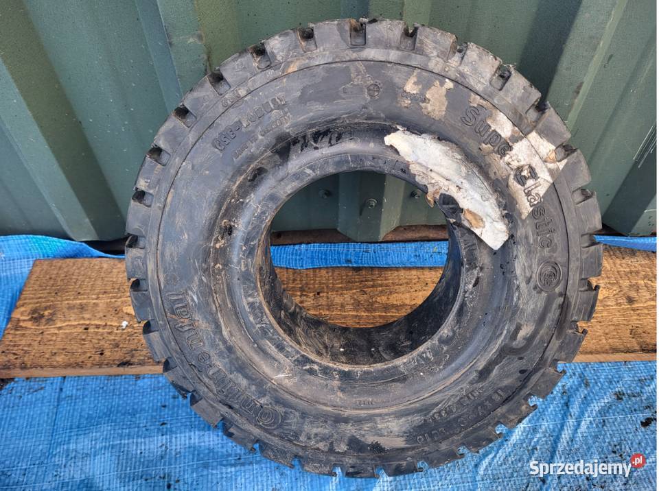 OPONA CONTINENTAL 18 X 7 R 8 PEŁNA 18x7 SC 10 Maszyny rolnicze lubuskie Szprotawa