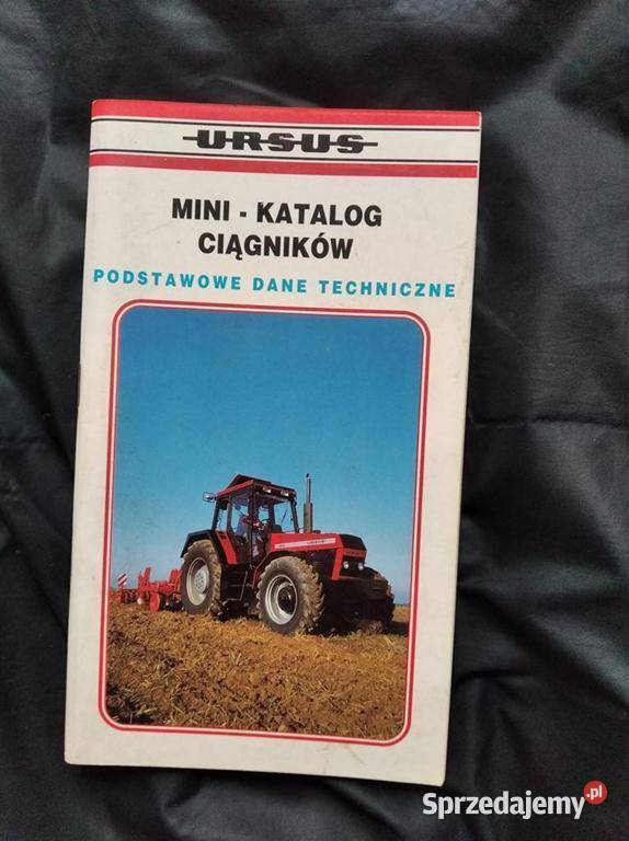 Katalog mini folder Ursus 2812 3512 4512 4514 lubelskie Lublin sprzedam