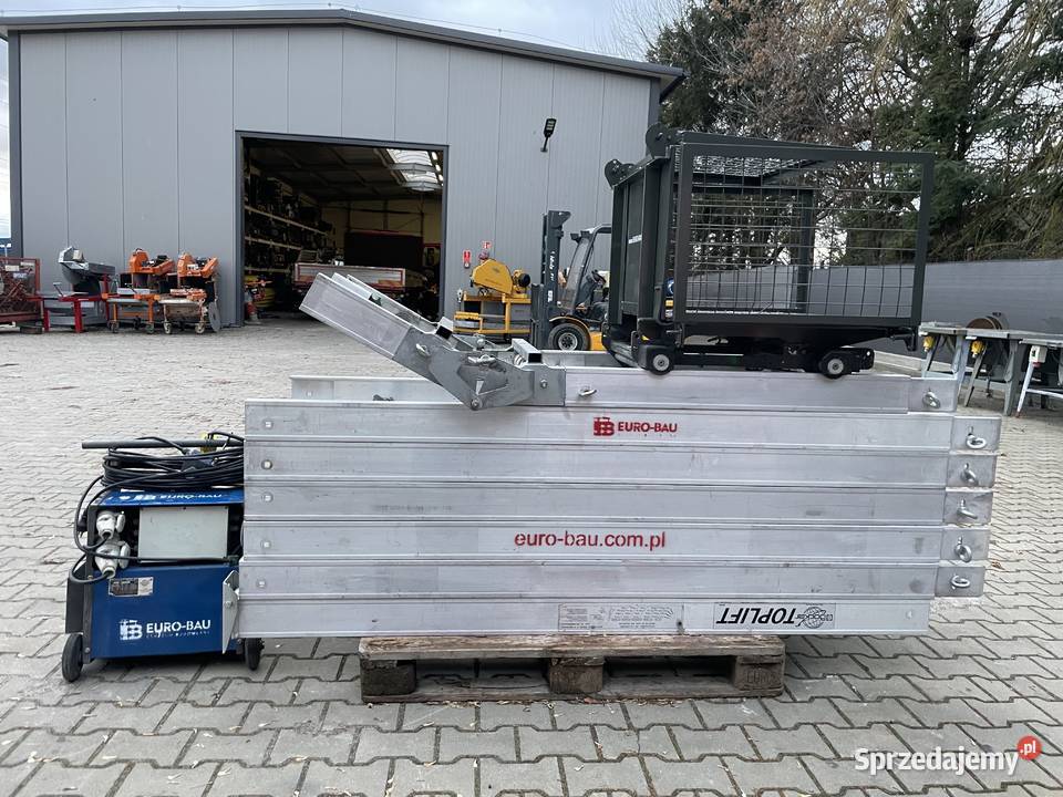 Winda dekarska Bocker TopLift 13m produkcji 2013 pełny VAT Ślesin