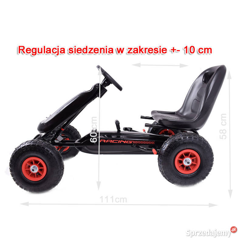 NAJNOWSZY WIELKI GOKART 003 POMPOWANE KOŁA HIT Toruń