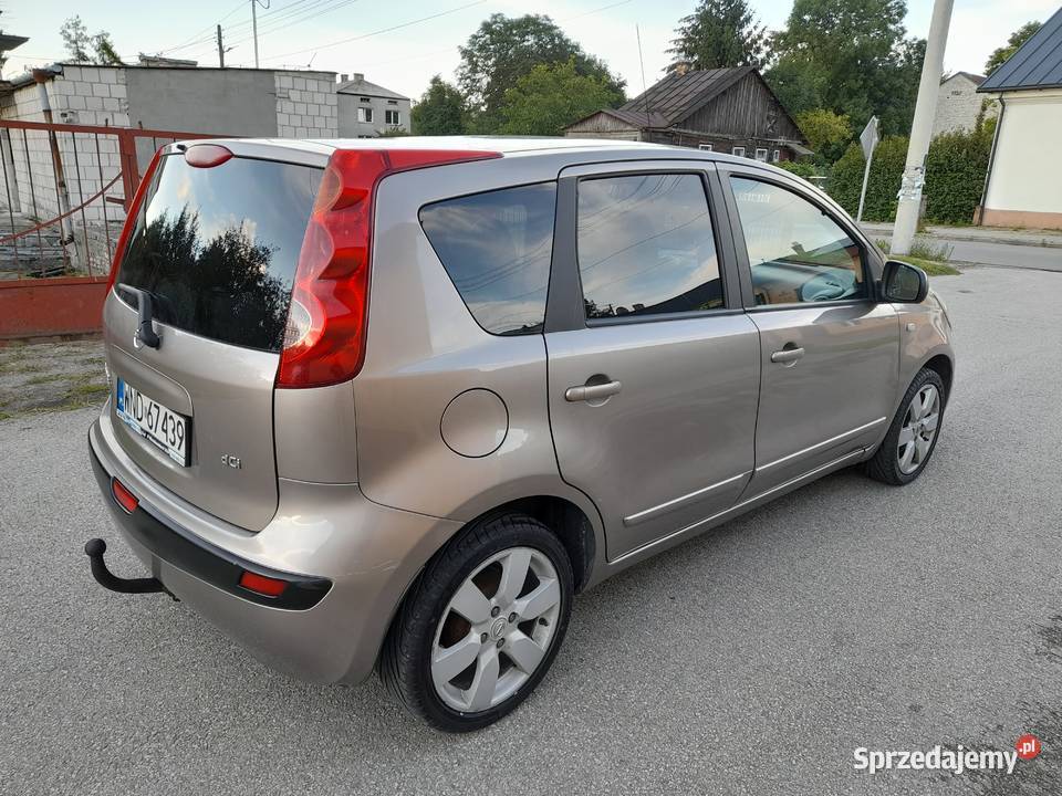 Nissan Note 15 dci zadbanyklima sprawna 246 Rok produkcji 2006 lubelskie
