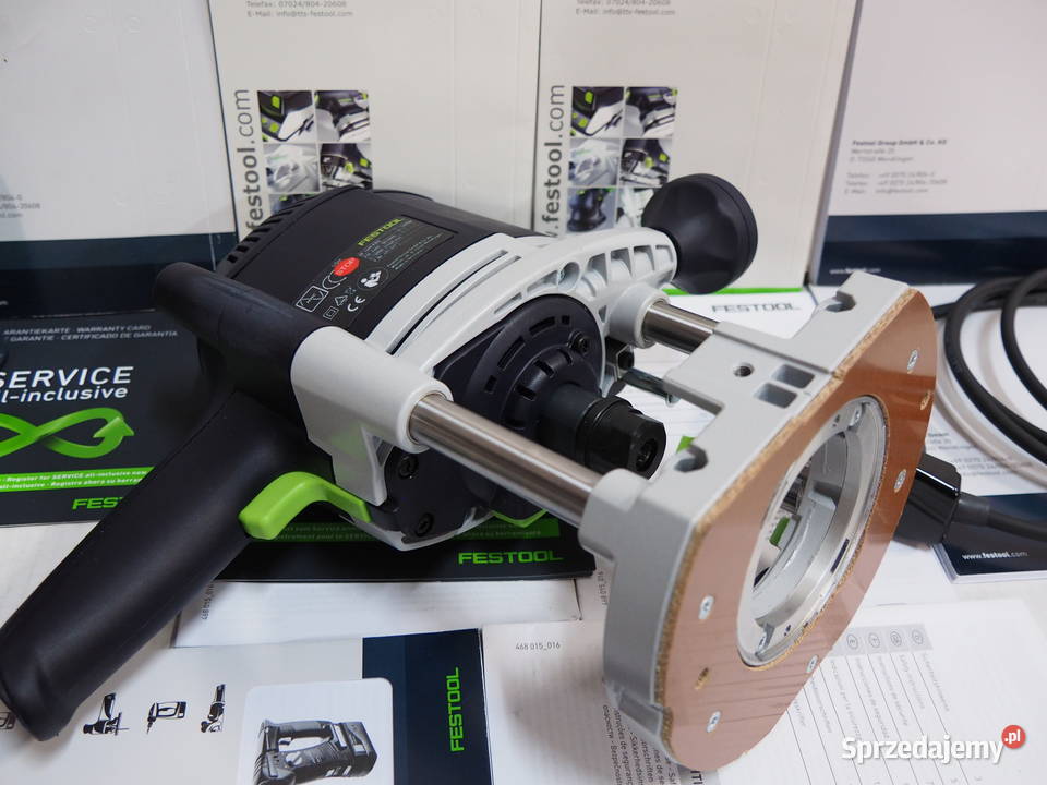 FESTOOL OF 1400 EBQ frezarka tulejka 12mm bez Bobrowiec