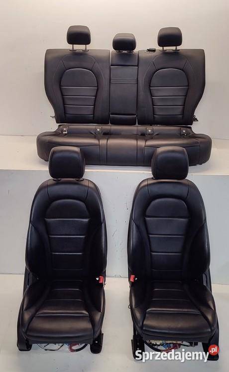 MERCEDES GLC W253 SUV FOTELE KANAPA SKÓRA osobowe