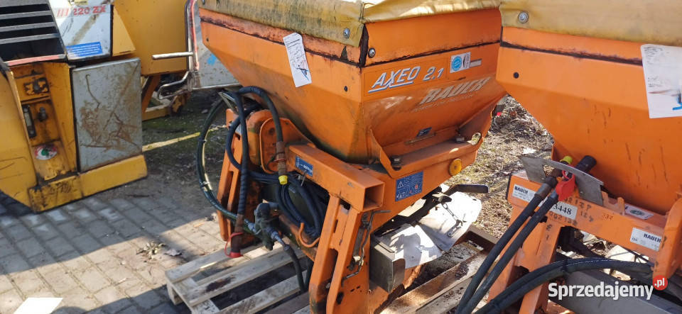 Rozsiewacz soli piasku RAUCH AXEO 21 2012 r 8 m nieuszkodzony