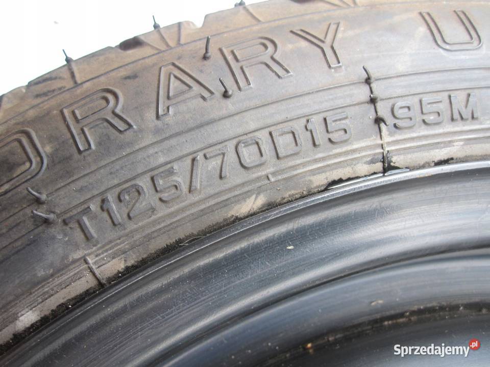 NISSAN koło dojazdowe 1257015 95M 4x100 ET40