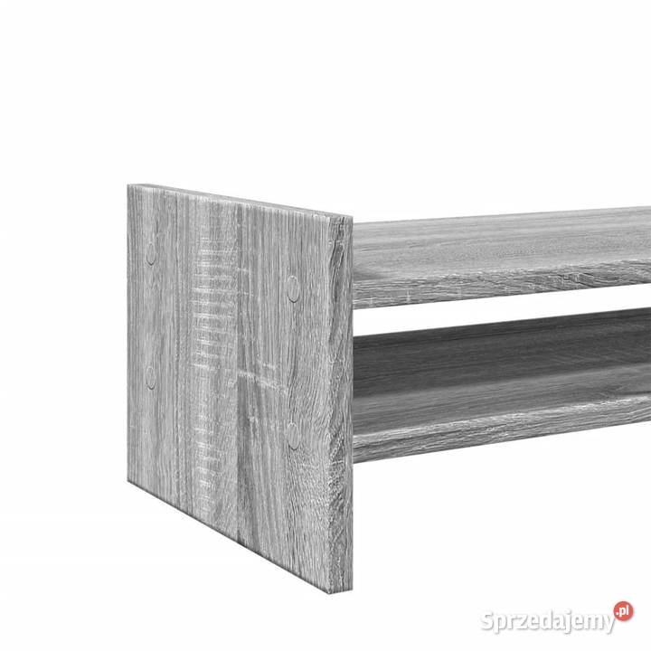 Podstawka pod monitor szary dąb sonoma 100x27x20 Pozostałe Pozostałe Warszawa