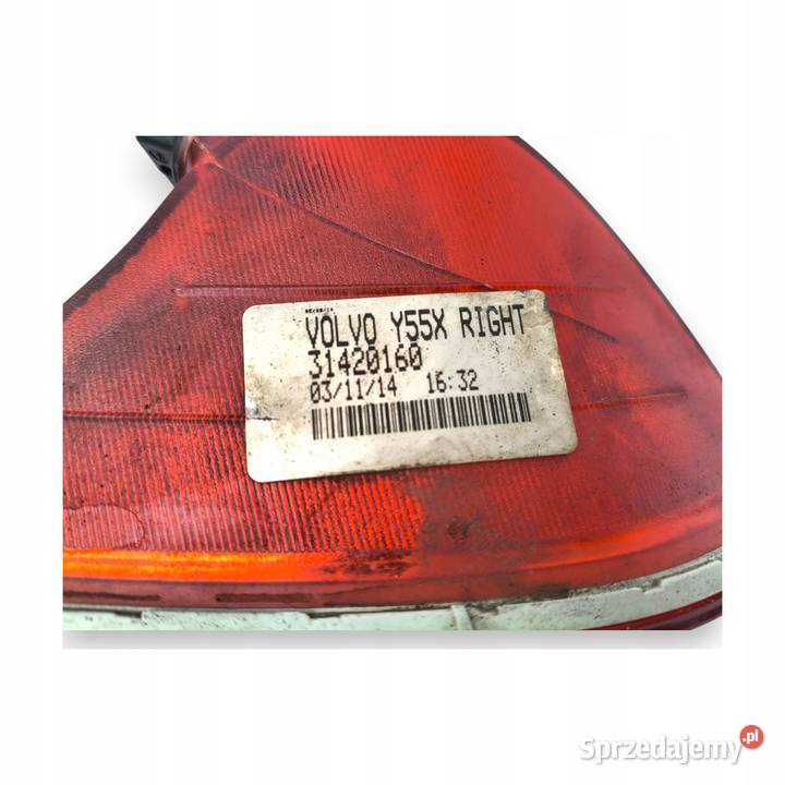 LAMPA PRAWA Volvo V40 II 1219 tylna tylnia Dół Chełm