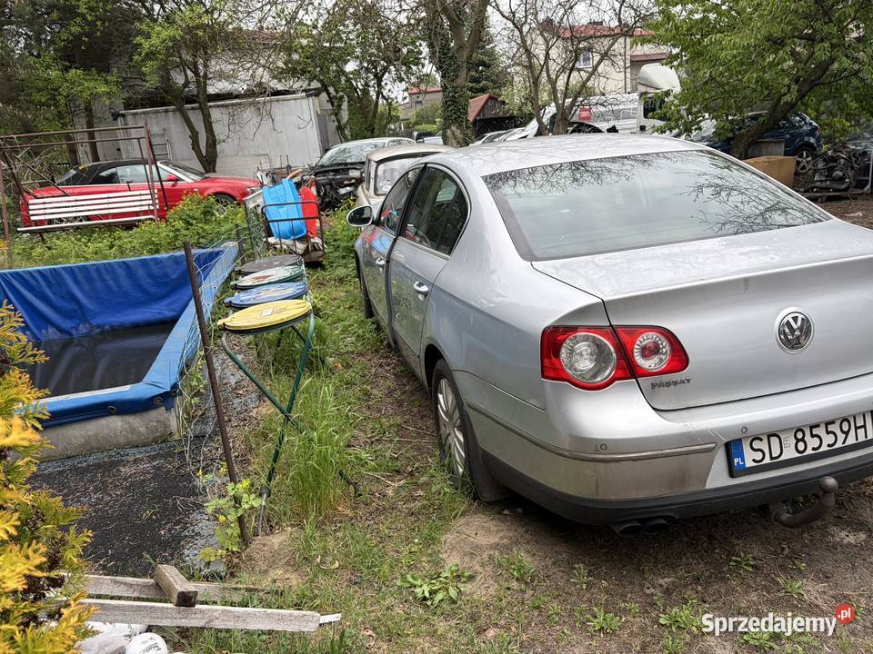 USZKODZONY SILNIK Volkswagen Passat B6 2007 uszkodzony Dąbrowa Górnicza