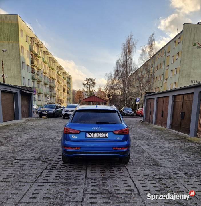 Audi Q3 8U S line Competition 20 TFSI 200 autoalarm Q3 Czarnków