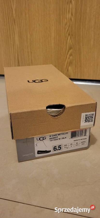 Nowe baleriny UGG dari metallic basket rozmiar skóra Warszawa