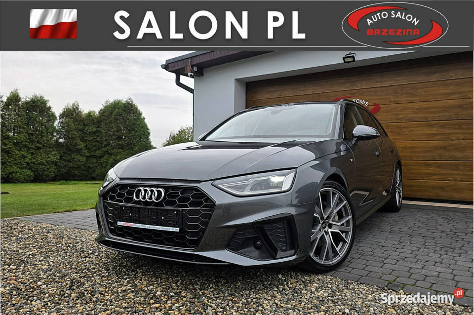 Audi A4 Avant serwis ASO automat FV23 B9 2015 elektrochrom. lusterka boczne Rydułtowy sprzedam
