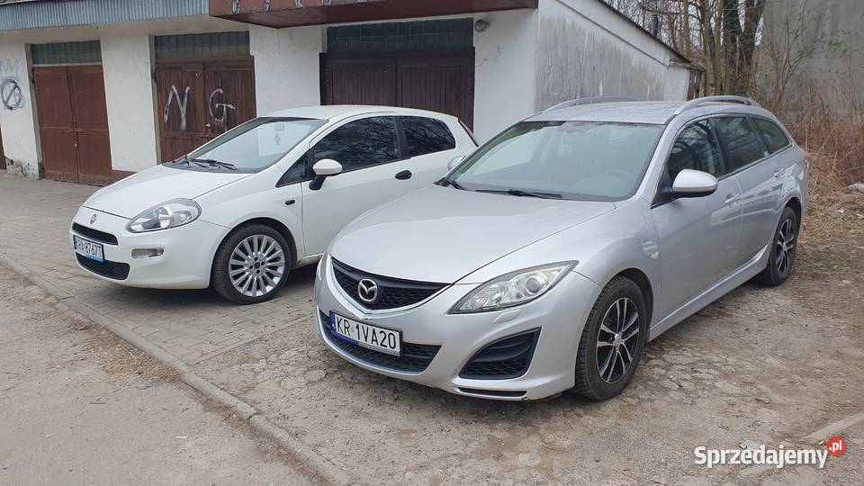 Dwa auta w pakiecie Mazda 6 GH i Fiat Grande diesel Kraków