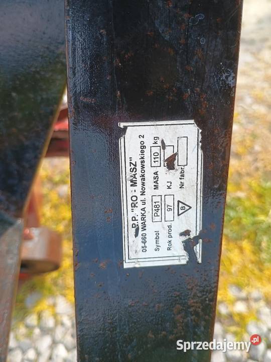 Pielniko obsypnik 3 sekcyjny 97 Izbica