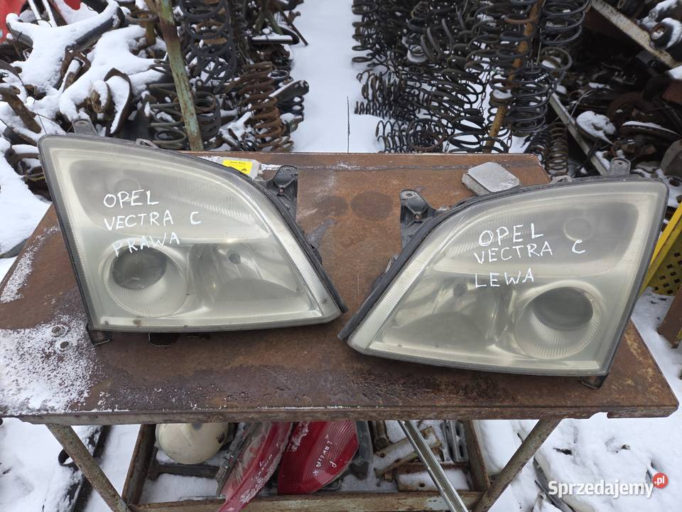 Lampy przednie Opel Vectra c przedlift xenon Łagów