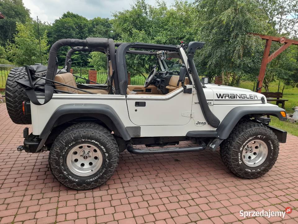 Sprzedam jeep wrangler 25 sport manual łódzkie Madaje Nowe