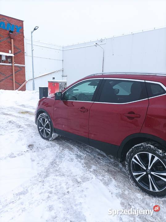 Nissan Qashgai 16 DIGNTCONECTA 2018r niski nieuszkodzony Qashqai+2 mazowieckie Ciechanów