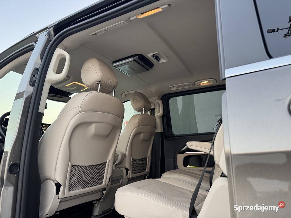 Mercedes Vklasa V250 Avangarde 190 salon brązowy Warszawa
