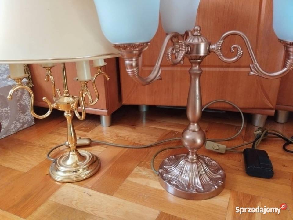 piękne lampy mosiężne i inne wyprzedaż Gorzów Wielkopolski