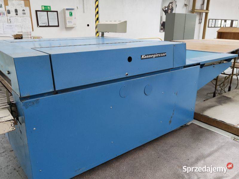 Klejarka Kannegiesser szerokość 1400 mm Durkopp Wałbrzych