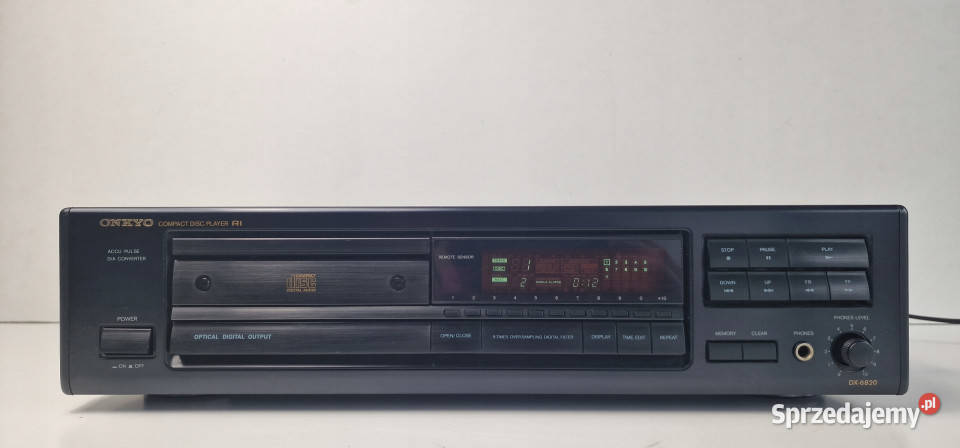 Onkyo DX 6820 DX6820 CD player odtwarzacz Odtwarzacze CD i MD Międzychód