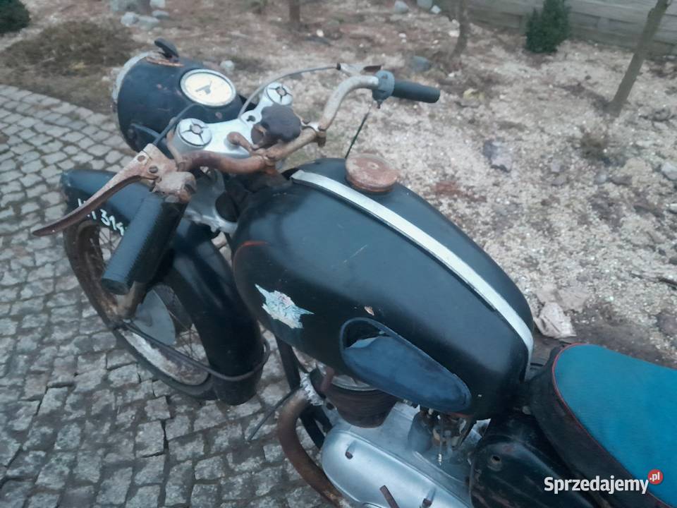 Pannonia tlf 250 de luxe 1958 pierwsza seria 250cm3 Mirzec