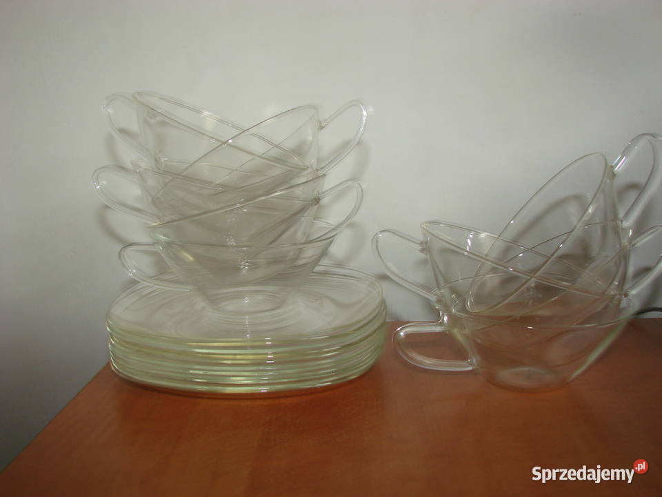 Schott Jena Glas szklany serwis