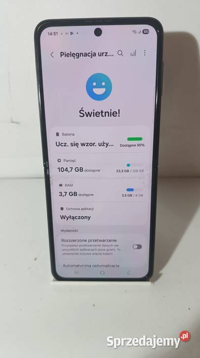 Smartfon SAMSUNG Galaxy Z Flip 3 5G 8128GB