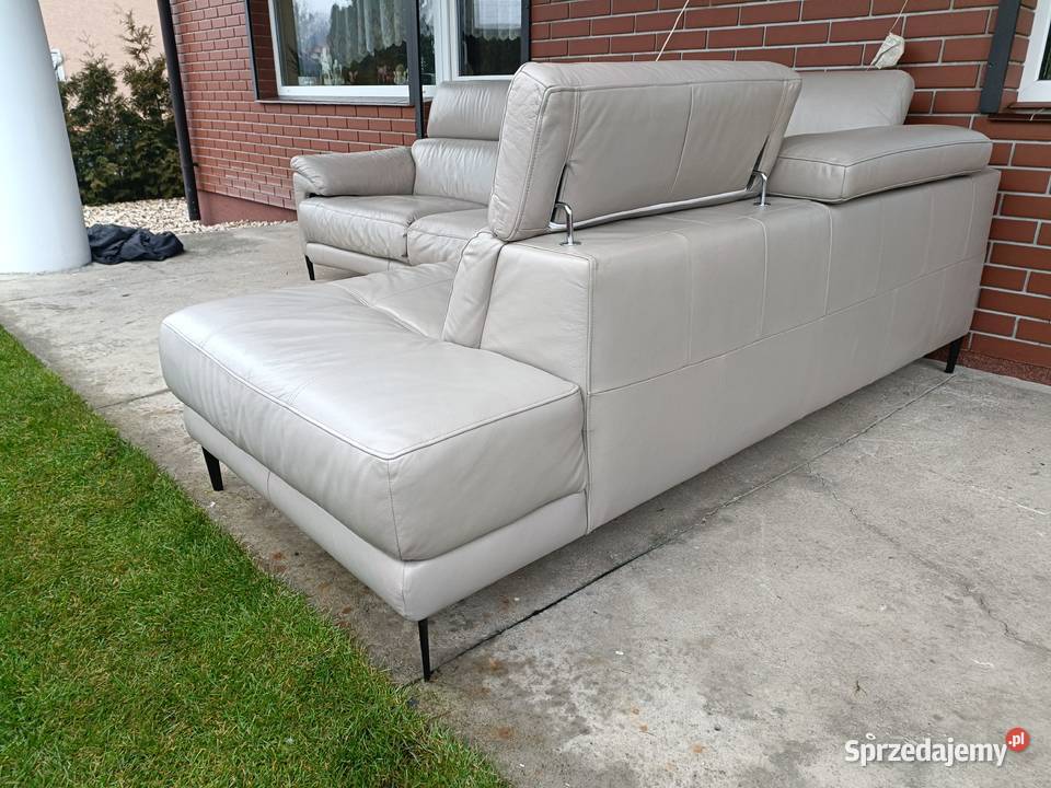 Sprzedam narożnik ze skóry wielkopolskie Konin sprzedam