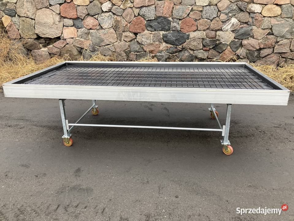 Stół zalewowy Nowy 3x162m na kołach ekspozycyjny wielkopolskie Śmigiel sprzedam