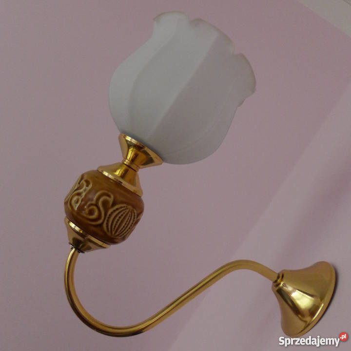 2 kinkiety ART DECO klosze żyłkowe RENOWACJI Warszawa