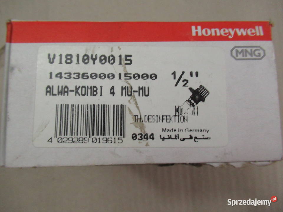 Zawor regulacyjny Honeywell do cwu Alwa-Kombi-4, GW, 1/2\" Zielona Gora ...