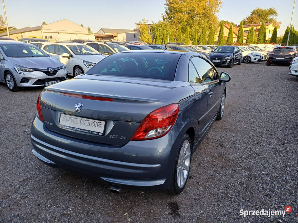 Peugeot 207 CC 16 VTIPREMIUM1 włSkóra Grzane ASR (kontrola trakcji) małopolskie Chrzanów