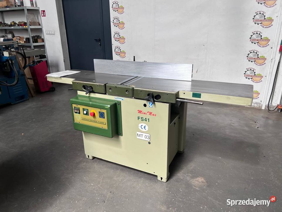 Wyrówniarko grubościówka SCM Mini FS410 Juszczyn