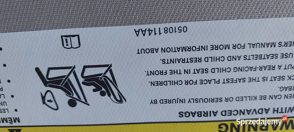 Osłona przeciwsłoneczna daszek lewa prawa DODGE