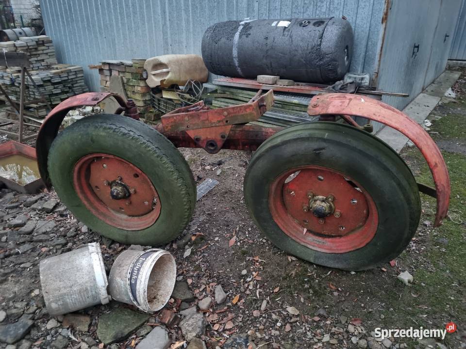 Os z kołami mtz Krosno