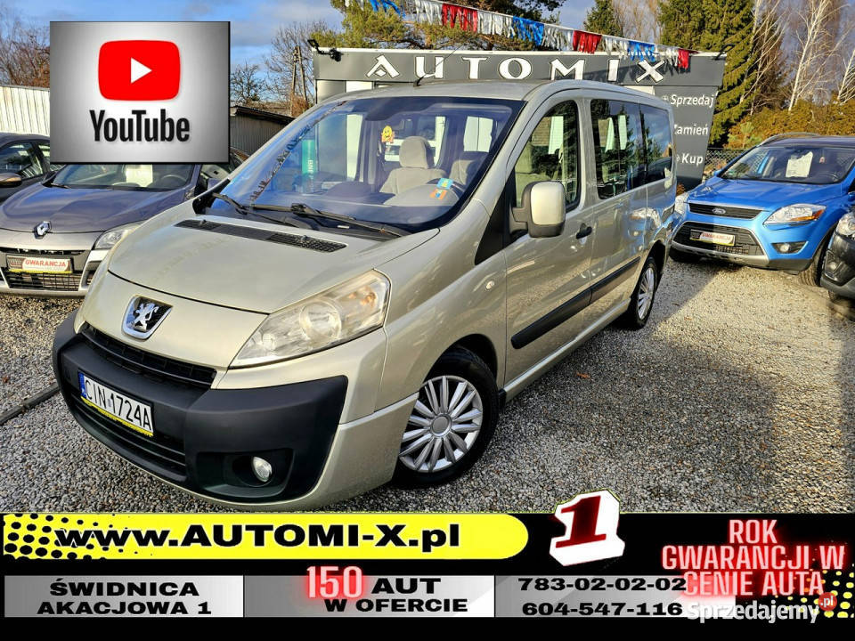 Peugeot Expert 8 Os Wersja Tepee 20HDI 120 Klima 1997cm3 Expert Świdnica
