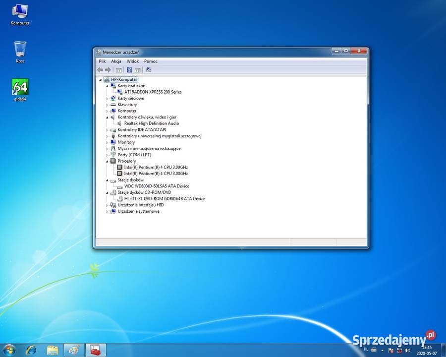 HP komputer LCD LGCpu 2x300Hdd 80gbDvdRWGwaranj