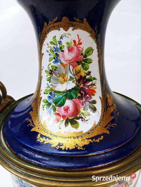 Sevres Amfora Portret Ludwik XVI Unikat 18 wiek Nowa Sól