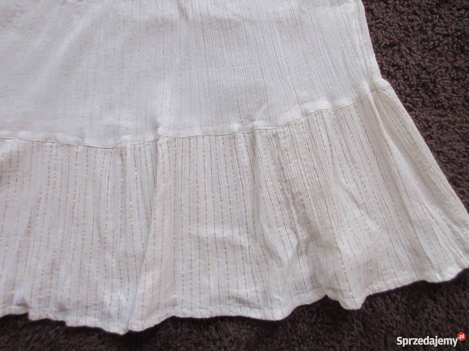 Sukienka plażowa zwiewna przeświecająca M Moda i Styl Słupca sprzedam