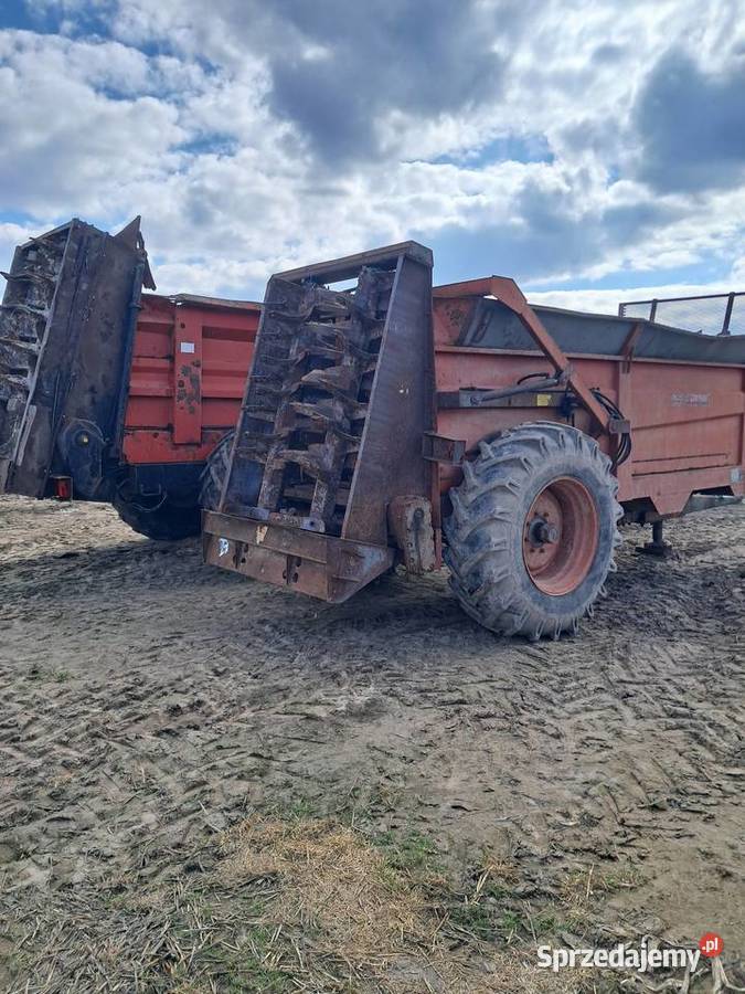 Rozrzutnik obornika Legrand Cyclone 10t własna Nawożenie