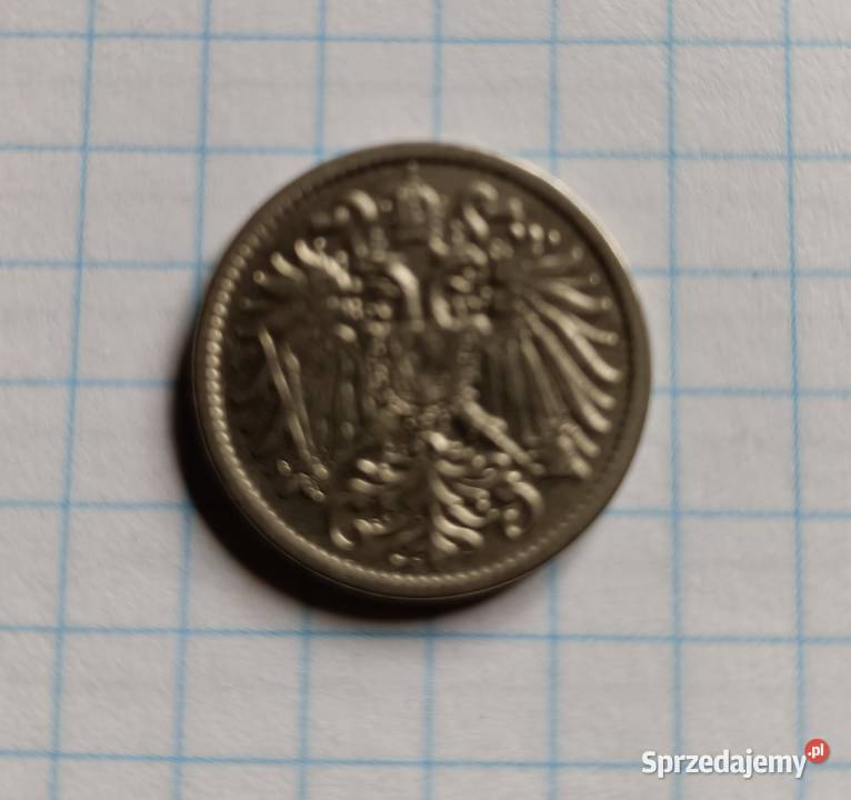 10 HALERZY HELLER 1908 AUSTRO WĘGRY lubelskie Piszczac