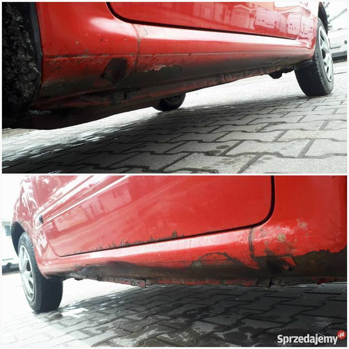 Fiat Seicento 11 LPG 2004 ekonomiczny opony lato czerwony