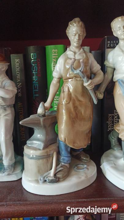 Figurka kowala Niemiecka figurka wyprodukowana w