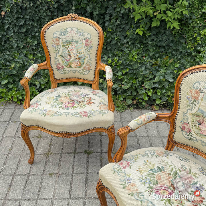 ARTexpert Para pałacowych foteli fotel fotele Dobrzany