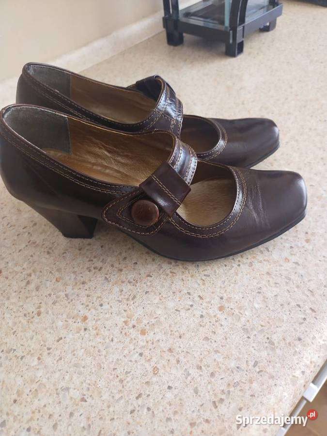 Buty damskie skórzane rozmiar 34 Czółenka Starachowice