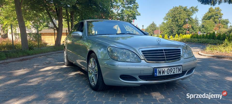 Mercedes S 350L Long mazowieckie Warszawa