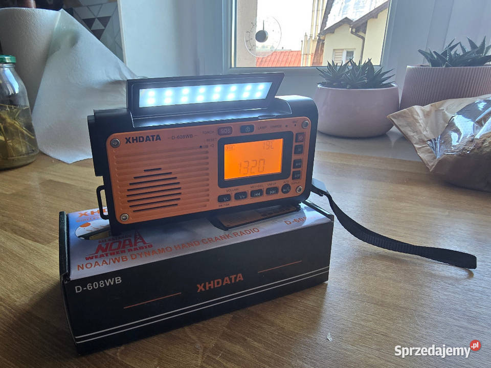 XHDATA D608WB Super Radio Awaryjne Solar Korba Tarnów