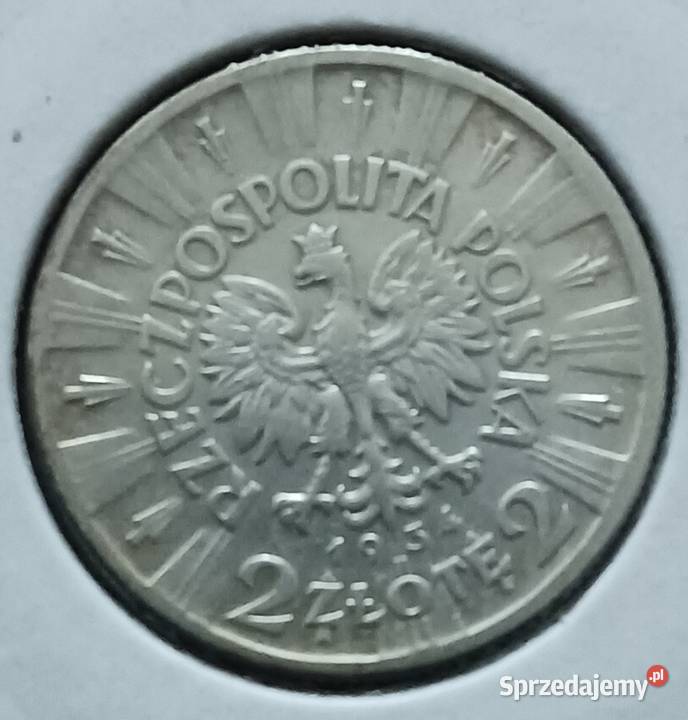 2 złote J Piłsudski 1934 r 3 Konin sprzedam