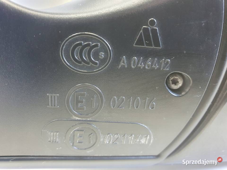 BMW F10 F11 1017r LUSTERKO PRAWE PASAŻERA 5 pin Lusterka zewnętrzne Janów