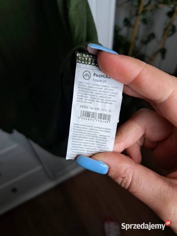 Lużna sukienka House w kolorze khaki Wygodna i Spódnice i sukienki pomorskie